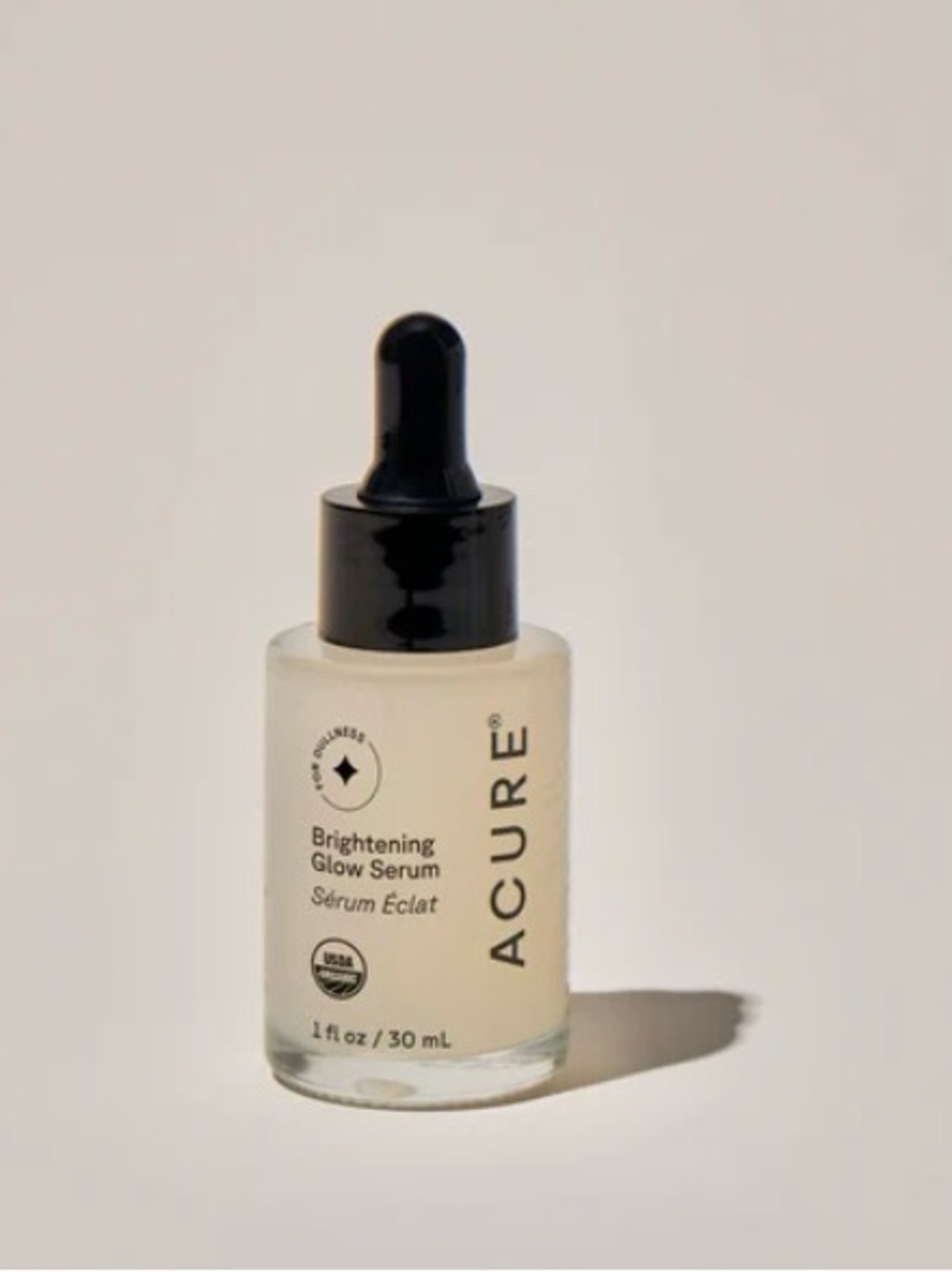 Acure- Brightening Glow Serum - (1 fl oz)